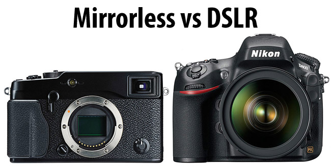 Perbedaan Mirrorless dengan DSLR